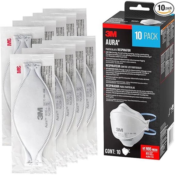 3M Aura N95 Respirator 10-Pack