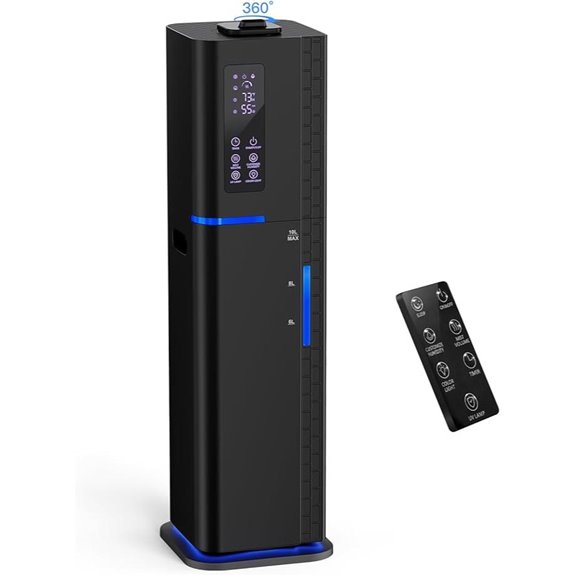 10L Ultrasonic Cool Mist Humidifier with Timer