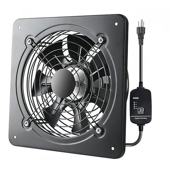 12-Inch Wall-Mounted Industrial Ventilation Fan