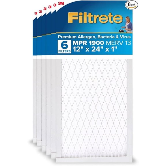 Filtrete 12x24x1 MERV 13 Air Filter 6-Pack
