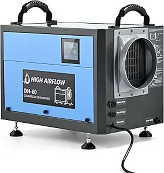 EUHOMY 130 Pint Dehumidifier with Drain Hose