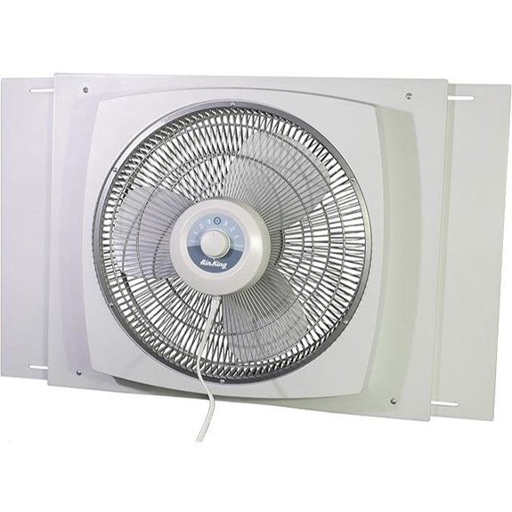 Air King 9155 Window Fan 16-Inch,White