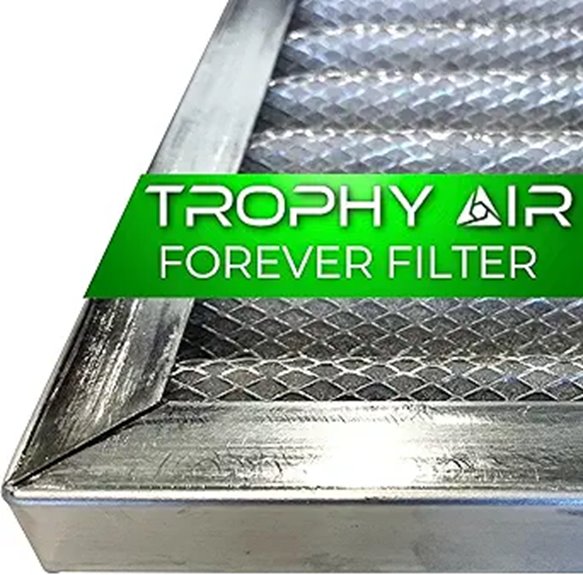 16x20x1 Trophy Air MERV 8 Washable Furnace Filter