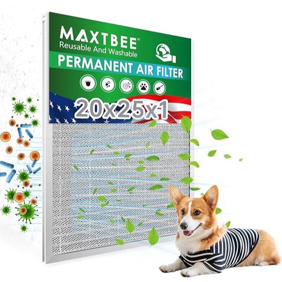 20x25x1 Reusable Electrostatic HVAC Filter