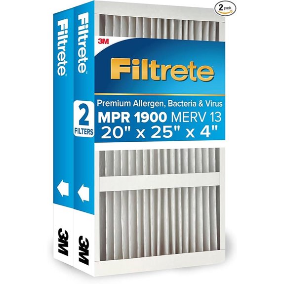 Filtrete 20x25x4 MERV 13 Air Filter 2-Pack