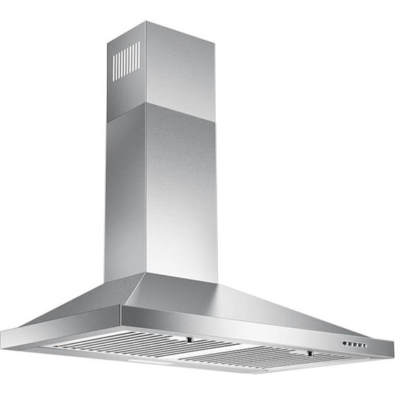 24-Inch Stainless Steel Wall Mount Range Hood