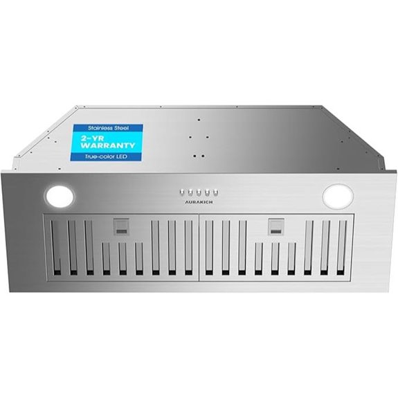 30-Inch Range Hood with LED and Exhaust Kit