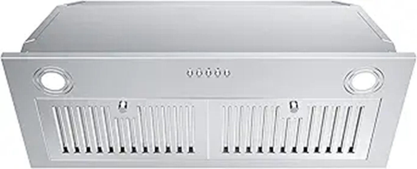 FIREGAS 30-Inch Range Hood Insert with Filters