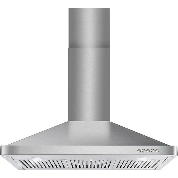 COSMO 36-Inch Vista Ducted Wall Range Hood