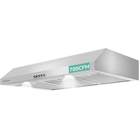 36-Inch Under Cabinet Range Hood with LED Lighting