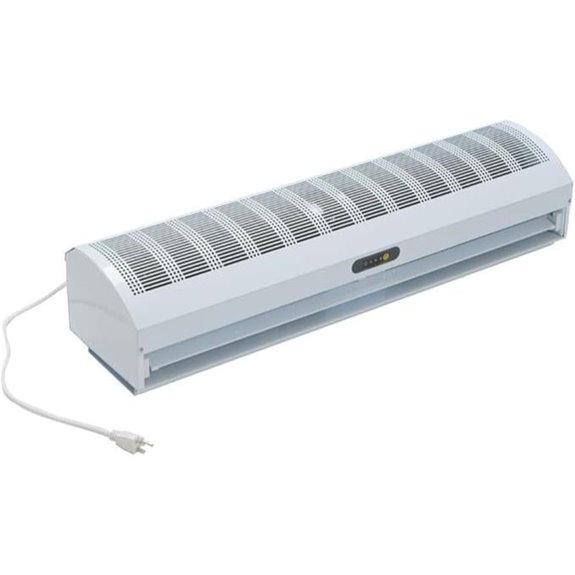 36 inch remote air curtain