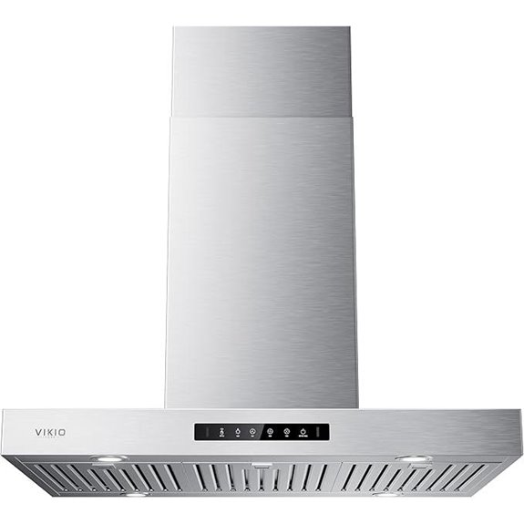 Island Range Hood 36 Inch with Touch Control