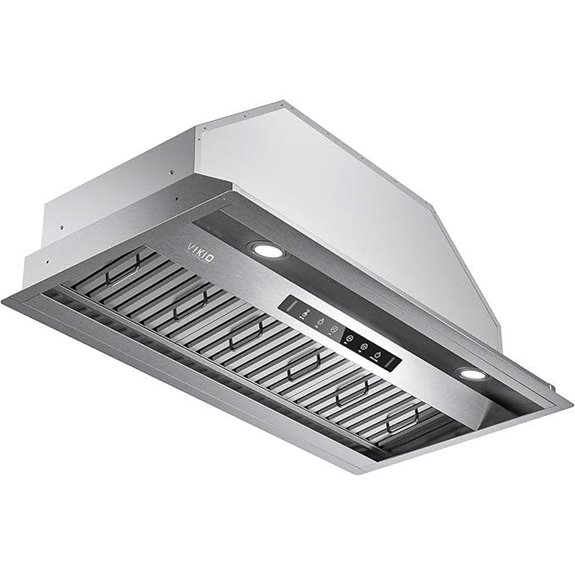 42-Inch Range Hood Insert with Touch Controls