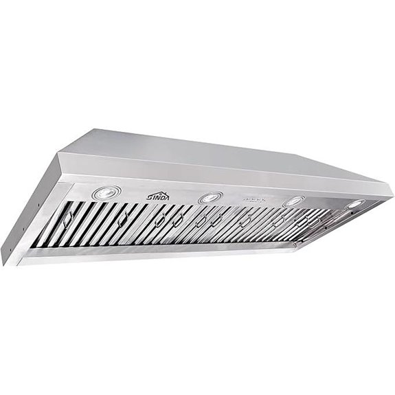 SINDA 48 Built-in Range Hood with 4-Speed Fan