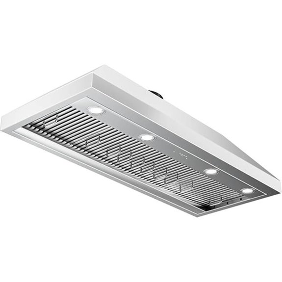 CT Copper 48-Inch Range Hood Insert with Fan