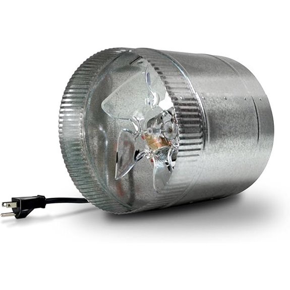 Suncourt 8-Inch Inline Booster Duct Fan