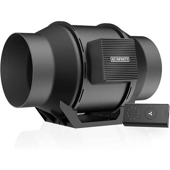 AC Infinity CLOUDLINE A6 Inline Duct Fan with Speed Controller