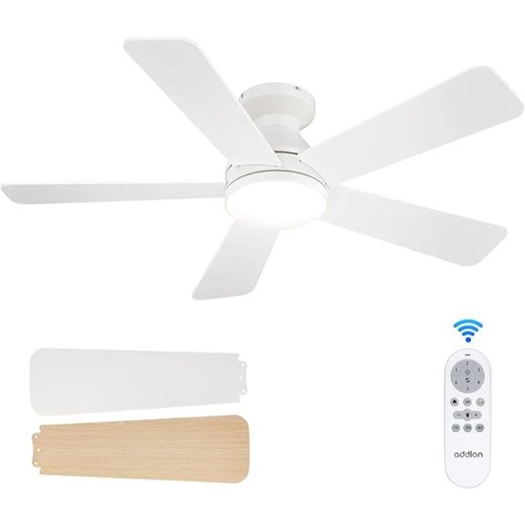 Addlon 42 Ceiling Fan with Lights & Remote