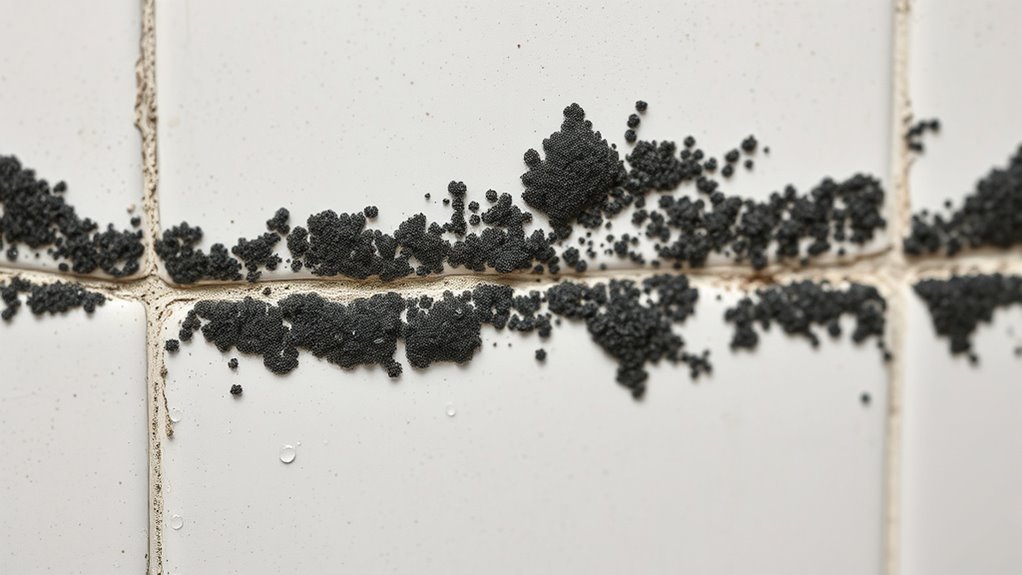 address moisture seal grout