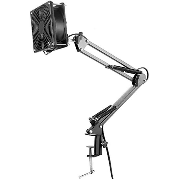 Adjustable Solder Fume Extractor with Clamp