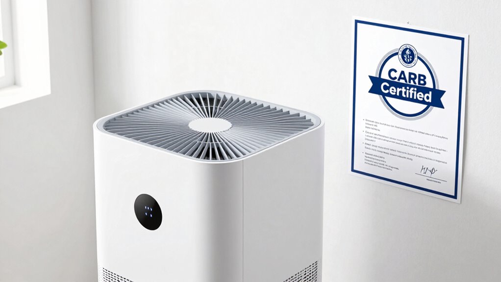 air cleaner certification details