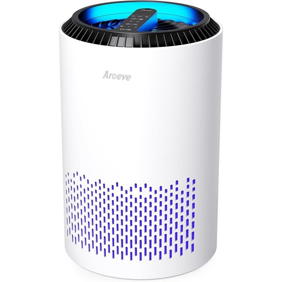 AROEVE Air Purifier with 3-layer Filter and Sleep Mode