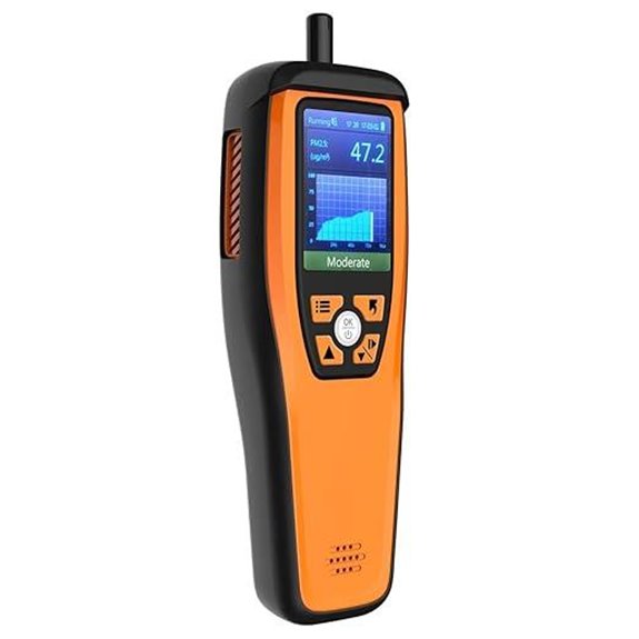 Temtop Air Quality Monitor with CO2 PM Data Export