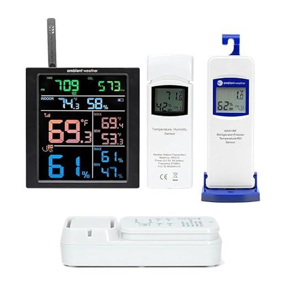 Ambient Weather Apartment Living Bundle with CO2 Monitoring