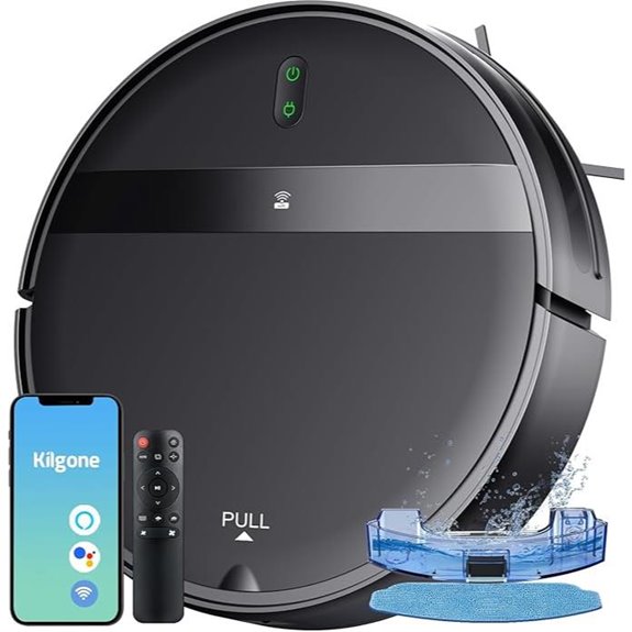 Smart Robot Vacuum & Mop Cleaner with App Control