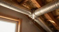 attic air infiltration causes