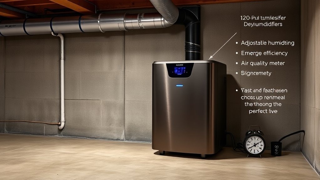 basement dehumidifier considerations