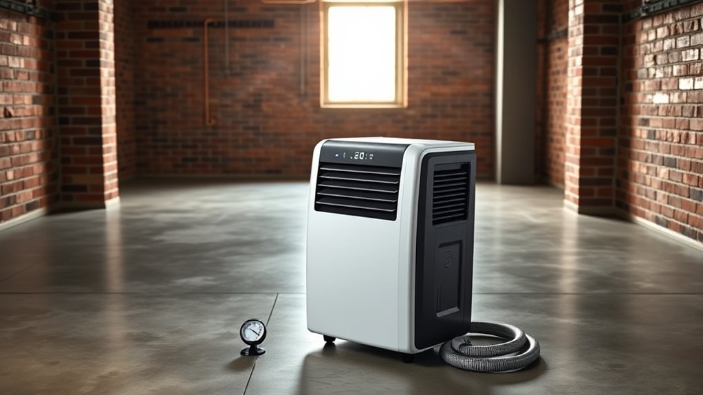 basement dehumidifier selection factors