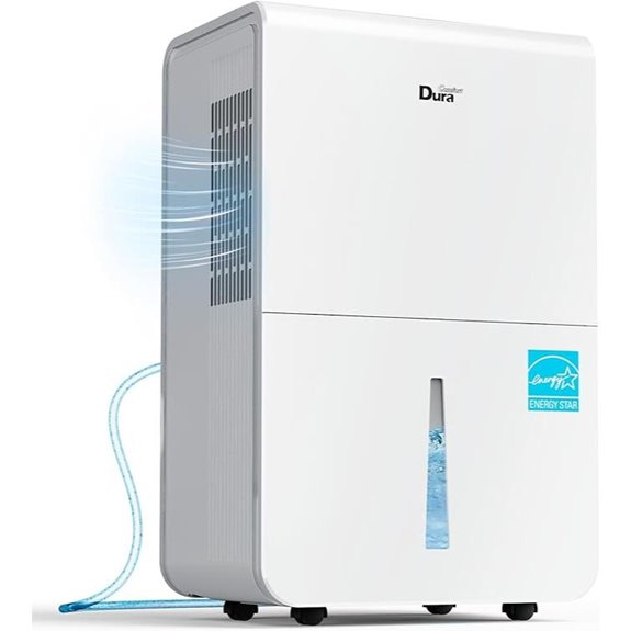 DuraComfort WiFi Dehumidifier for Basement 50 Pints