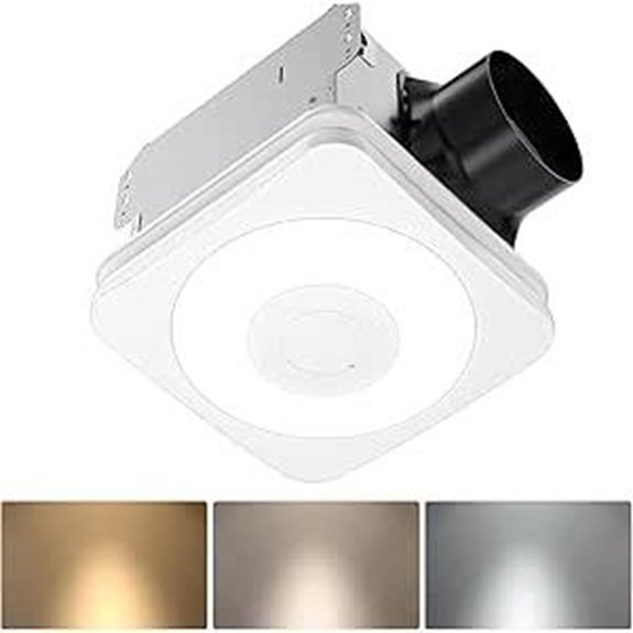 OREiN 3-in-1 Bathroom Exhaust Fan with Light