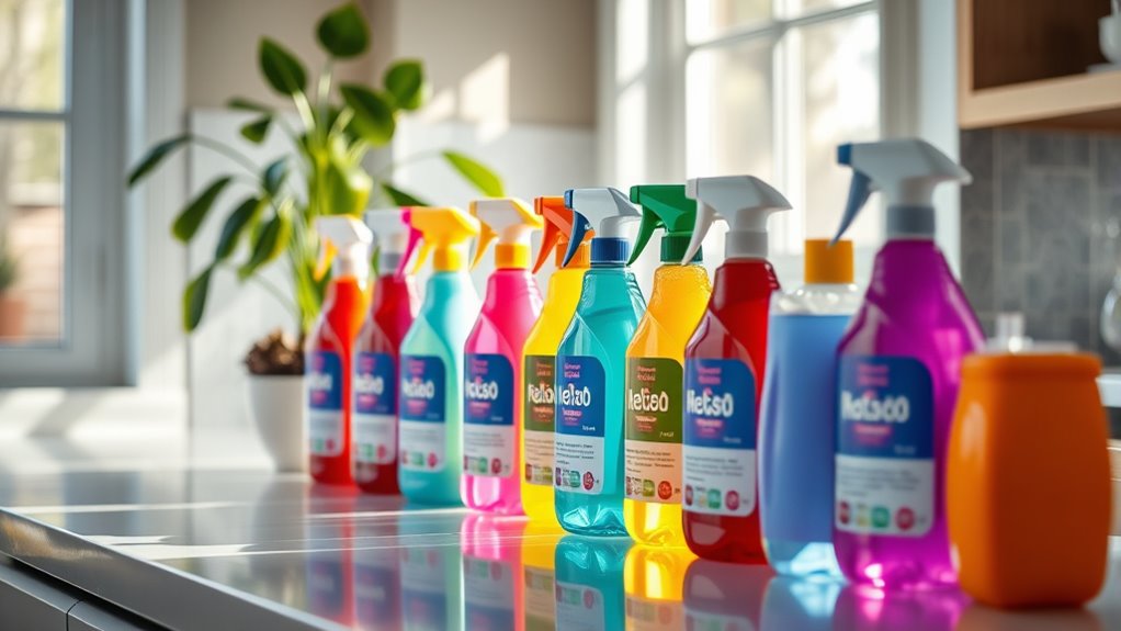 beware harmful cleaning chemicals