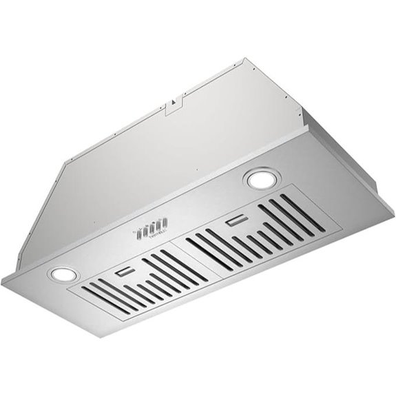 Hermitlux 30 Built-in Range Hood with LED Lights
