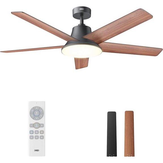 Dreo 52 Ceiling Fan with Lights and Remote