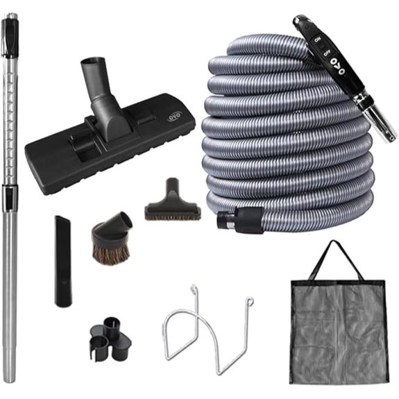 OVO Central Vacuum Kit with Hose & Accessories