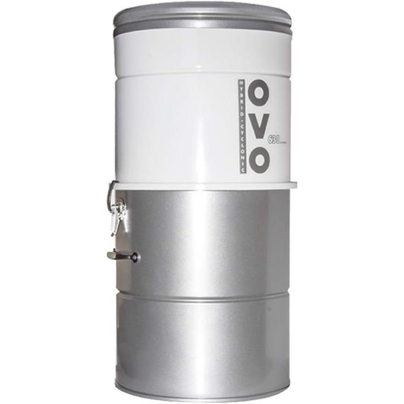 OVO Central Vacuum System with 630 Airwatts