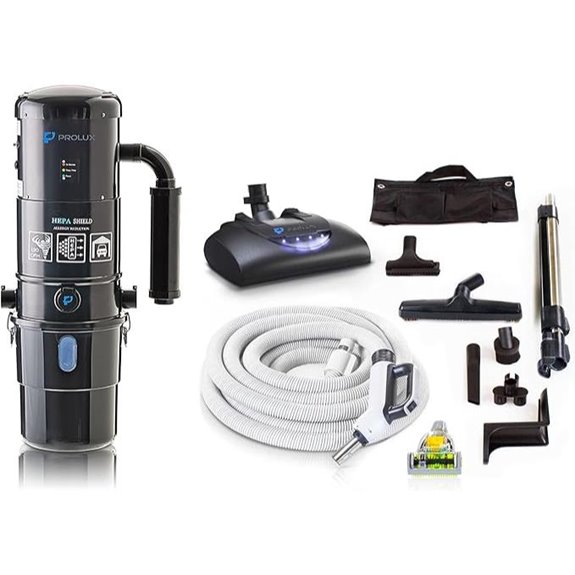 Prolux CV12000 Central Vacuum with Tools & HEPA Filtration