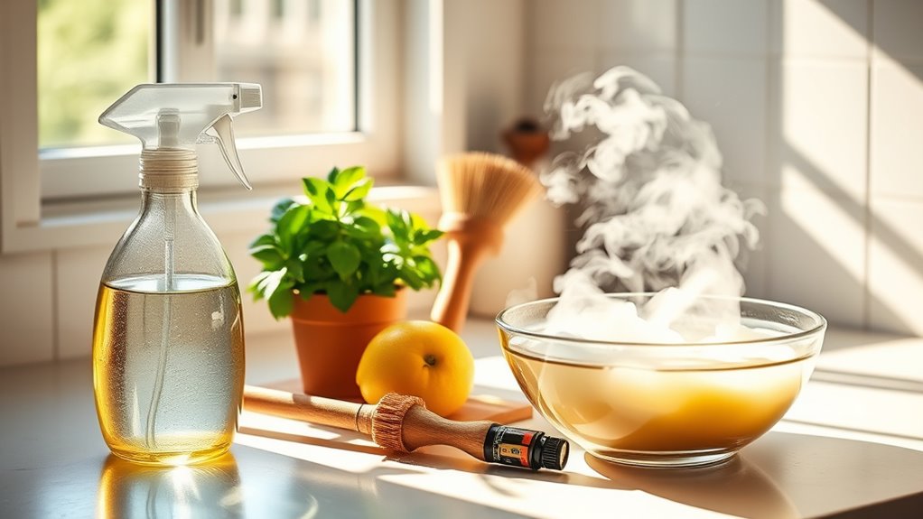 choose natural cleaning solutions