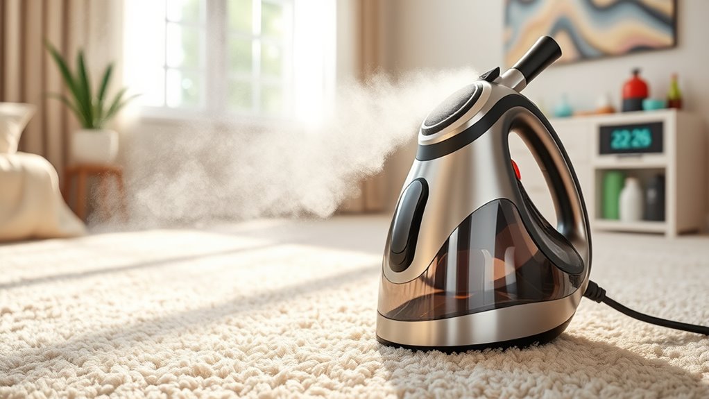 cleaning power safety features