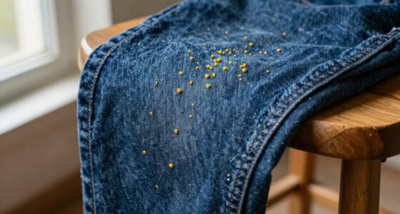 clothing pollen allergy transfer