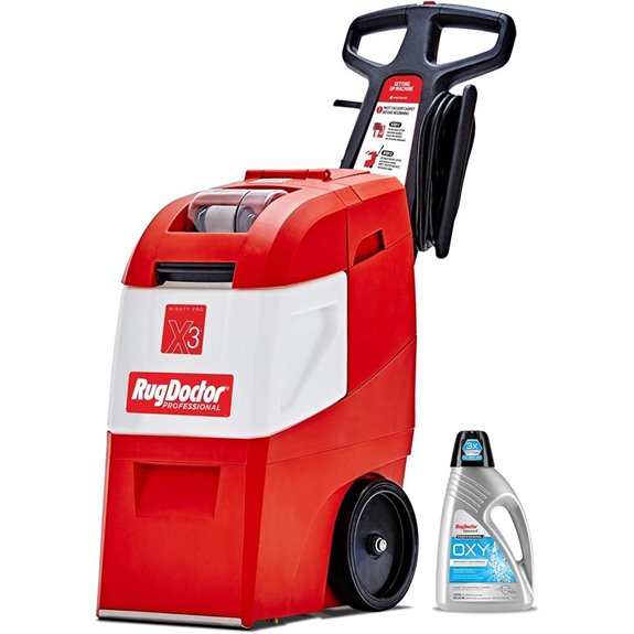 Rug Doctor X3 Commercial Carpet Cleaner with Oxy Pack