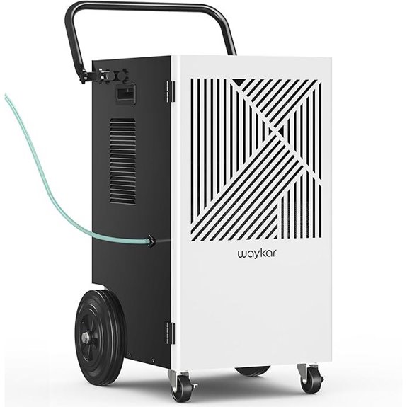 Waykar 155 Pints Commercial Dehumidifier with Pump