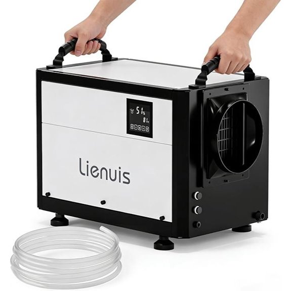 Commercial Crawl Space Dehumidifier with Remote Control