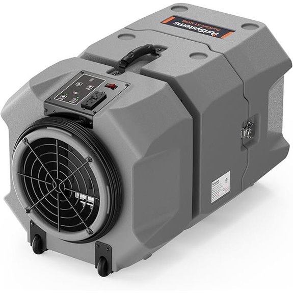 PURISYSTEMS 900 CFM Commercial Air Scrubber with HEPA