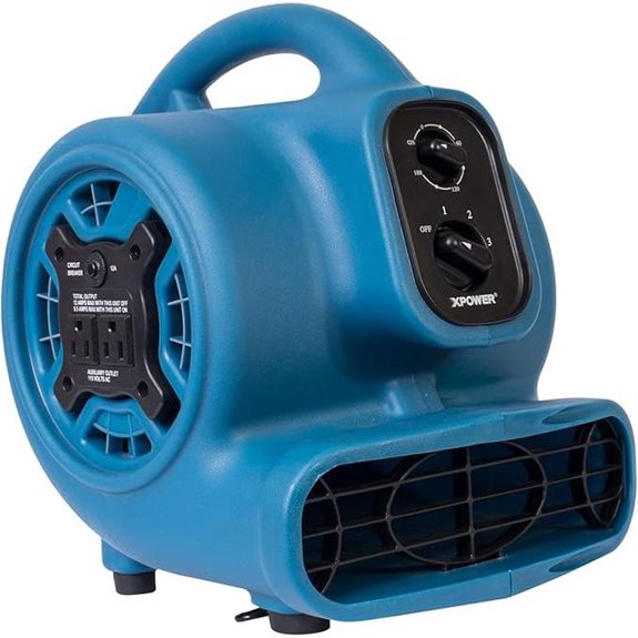 XPOWER P-230AT Mini Air Mover for Water Restoration