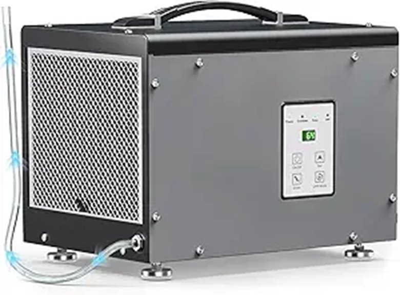 BaseAire Crawlspace Dehumidifier with Pump