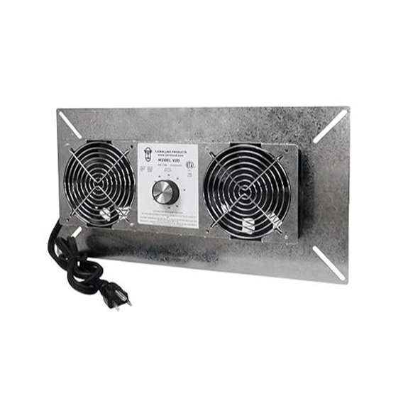 Tjernlund V2D Underaire Crawlspace Ventilator Fan Moisture Reducing 220 CFM